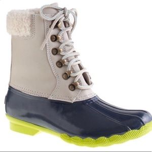 Sperry Top-Sider for J. Crew boots ☔️❄️